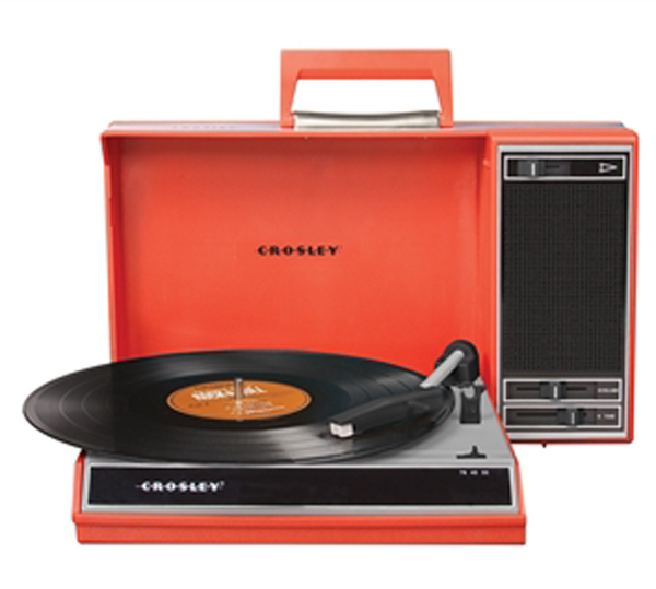Spinnerette Portable USB Turntable - Red
